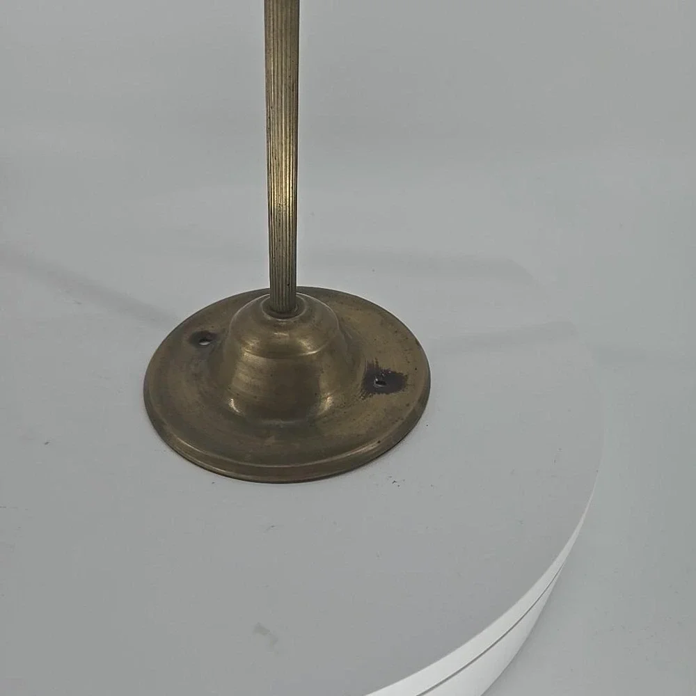 Vintage Brass Angel Gabriel‎ 16 Inch Desktop Weathervane Trumpeting Cherub Decor